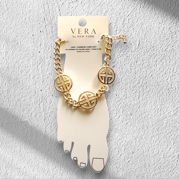 Vera Bradley Jewelry - Vera New York Ankle Chain